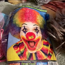 Assorted wigs Halloween