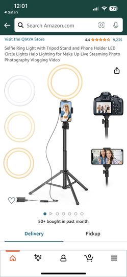 Qiaya Selfie Ring Light
