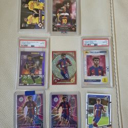 Lamine Yamal Rookie Cards.