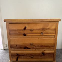 3 Drawer Solid Wood Dresser 