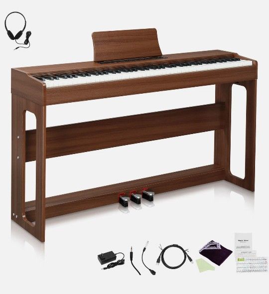 New Ktaxon 88 Keys Full Weighted Keyboards Digital Piano