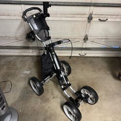 4-Wheel Push Golf Cart -CaddyTek CaddyCruiser ONE V4 4-Wheel Golf Push Cart – CaddyTek CaddyCruiser ONE V4