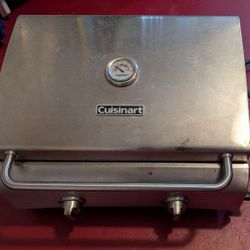 Cuisinart Portable Gas Grill With Propane tank