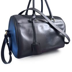 Saint Laurent authentic Duffel Black Crossbody Strap