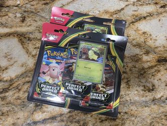 Pokemon Cards Perfect Order Blister Packs