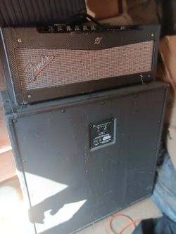 Fender Mustang V half Stack