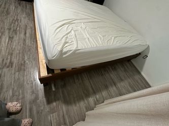 California king bed frame and mattress