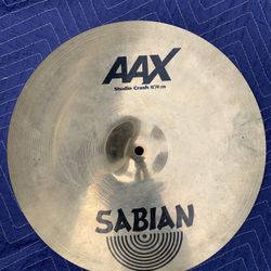 Sabian AAX Series 16” Studio Crash Drum Cymbal Retails for $309