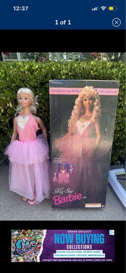 My size Barbie collectable