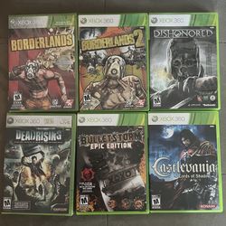 Xbox 360 Games $5 Each