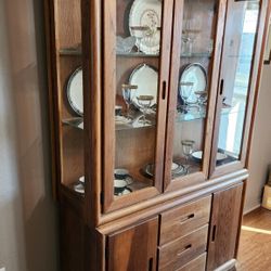 China Cabinet With China