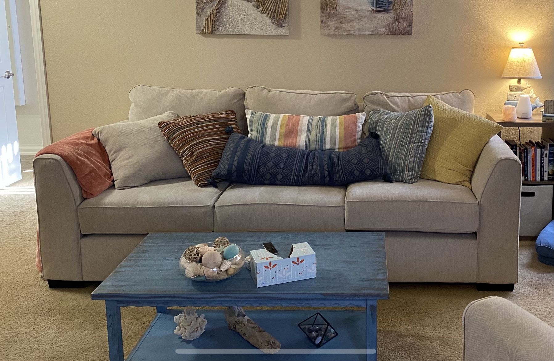 Sheldon II Sofa And Chair (purchased from Living Spaces)