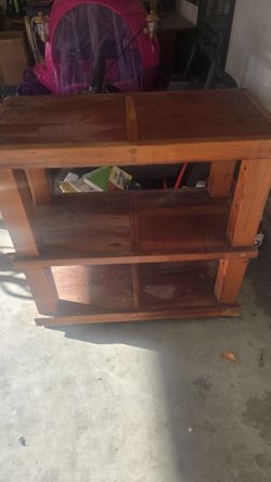 Wood Bench