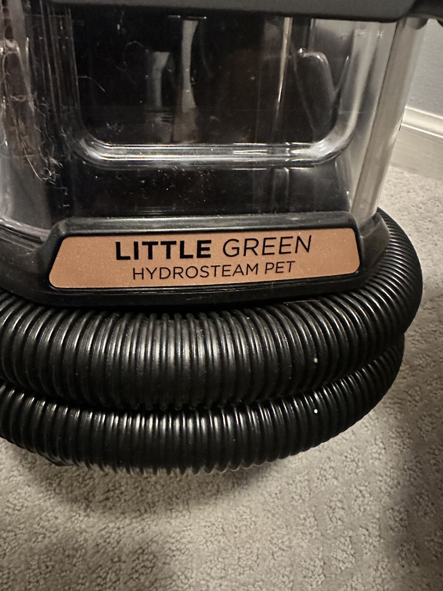BISSELL Little Green HydroSteam Multi-Purpose Portable Carpet and Upholstery Cleaner