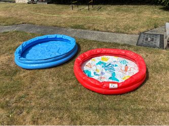 2 inflatable Swimming pools both have slow leak