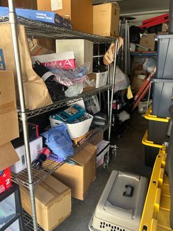 Heavy Duty Wire Shelving Unit on Wheels