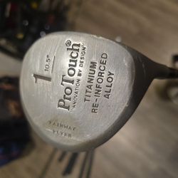 PRO TOUCH FAIRWAY FLYER DRIVER #1-10.5°LOFT 