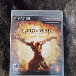 God Of War Ascension Brand New PS3