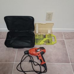 Black & Decker 3/8" Corded Drill Model DR250 5.2A 