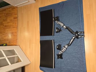 SAMSUNG Curved Double gaming or business array monitors
