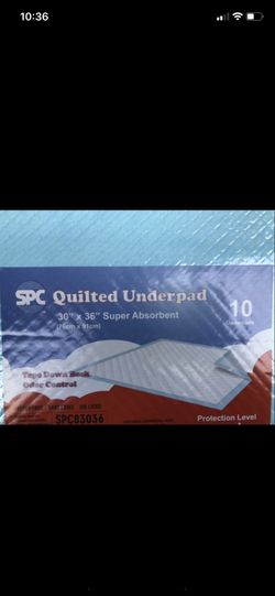 Underpads Special 36 packs for 80.00