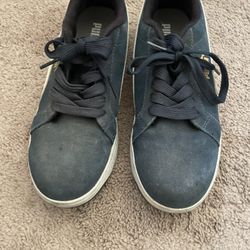 Size 7 Puma Steal Toes Low Tops