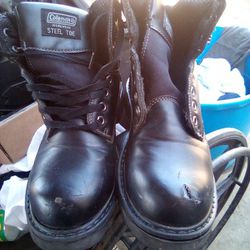 Coleman Steel Toe Work Boots 
