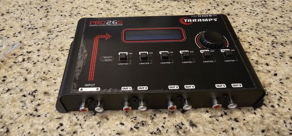 Taramps Pro 2.6s 6 Channel Car Audio DSP DIgital Signal Processor