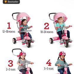 Like new Toolder girl cycle missing handle and Trey