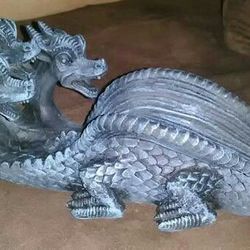 3 headed dragon incense holder {brand new} 