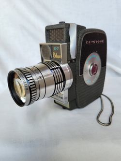 Vintage Keystone Electric Eye Zoom F/1.8 8mm Model 7 Deluxe Camera Made In USA