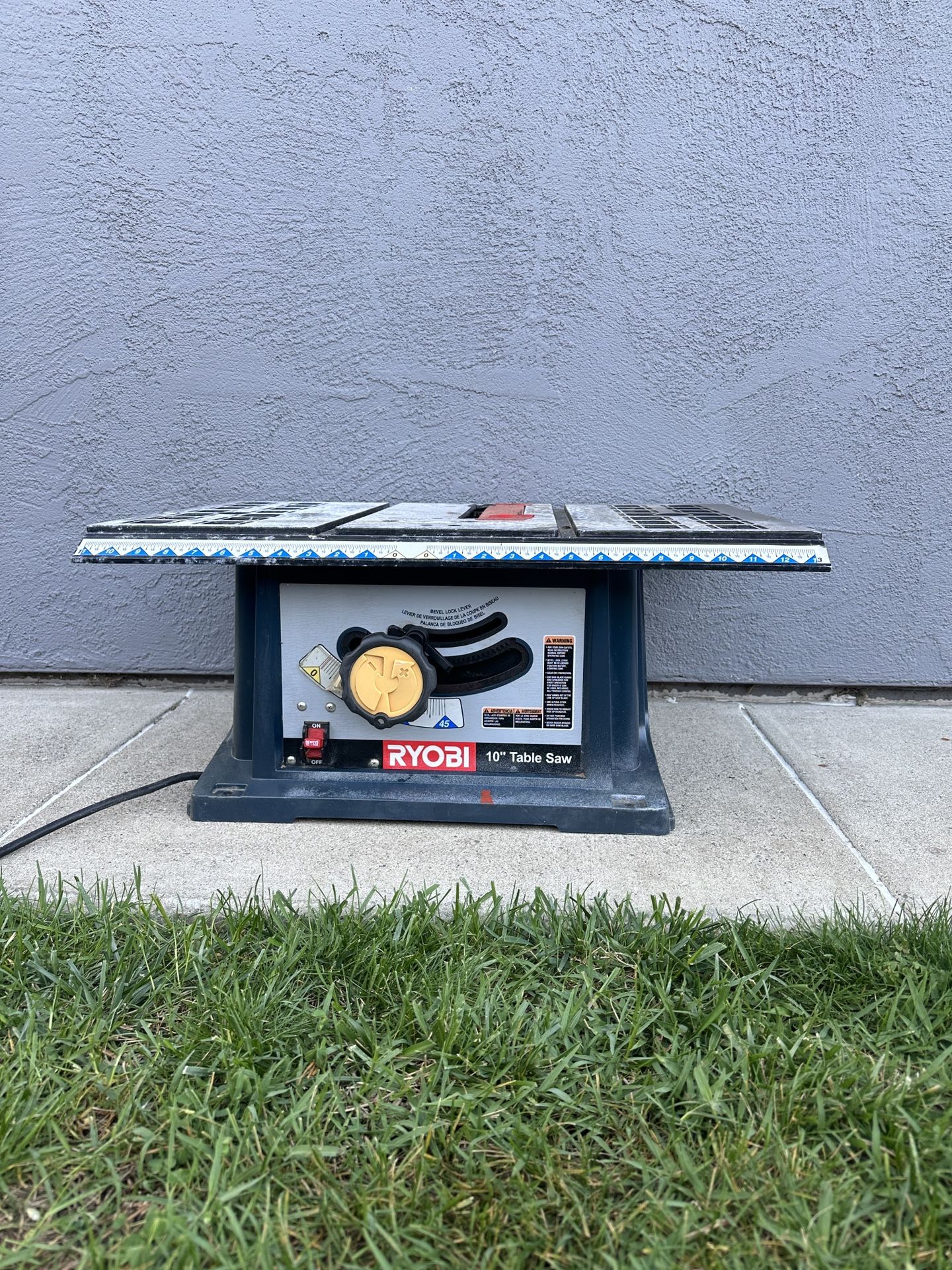Ryobi 10” Table Saw