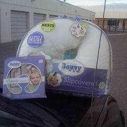 Boppy Feeding And Support Pillow And Pampers #1