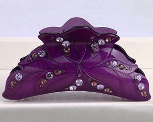 Hair Clip ( Purple )