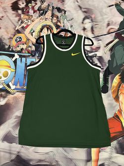 Nike Retro Green Basketball Jersey Large 