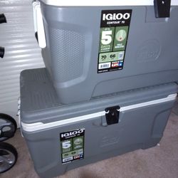 2 /70 Gallon Igloo Coolers Brand New