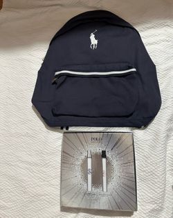 Ralph Lauren Polo Red & Polo 67 EDT Travel Sprays & A Backpack, New