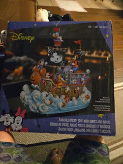 Disney barco de piratas de halloween new