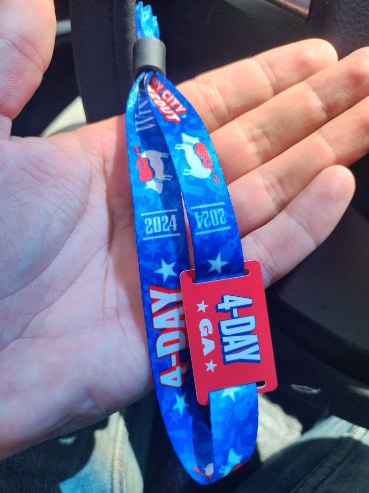 WINDY CITY SMOKEOUT 4 DAY WRISTBAND