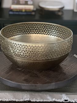 Gold Decorative Bowl