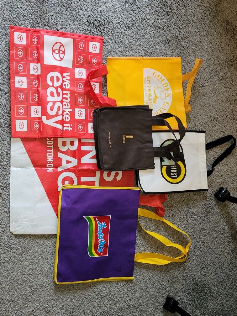 free reusable bags