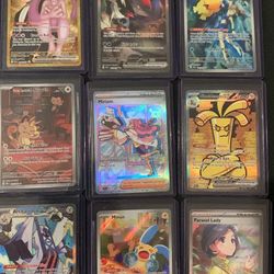 Pokémon HR/SIR/IR Full Art + Extras Lot 