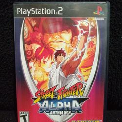Street Fighter Alpha Anthology PS2