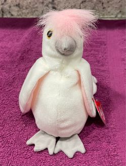 Ty Beanie Baby Kuku the Cockatoo