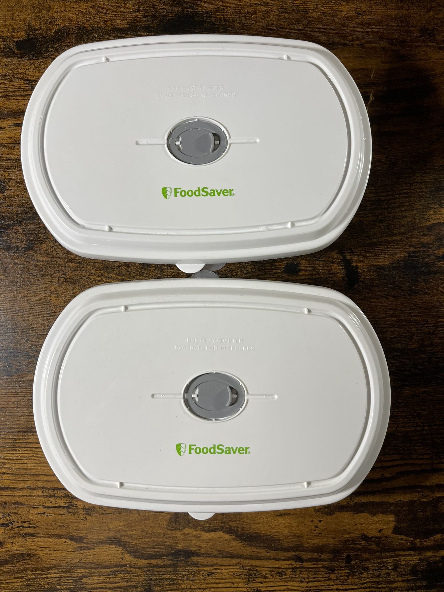 2 Foodsaver Containers