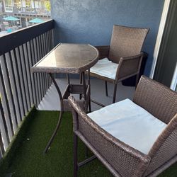 2 Chair Patio Set
