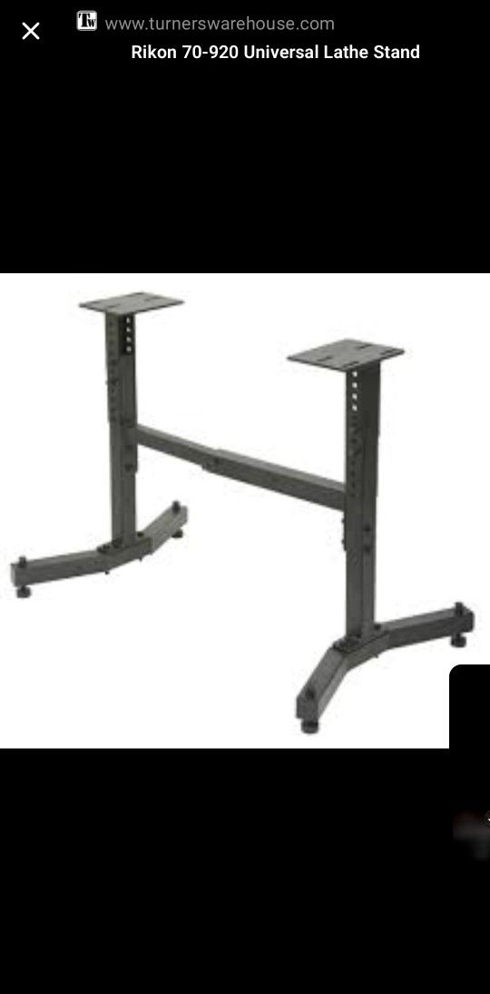 RIKON Universal Mini Lathe Stand – Model 70-920 – Brand New Sealed
