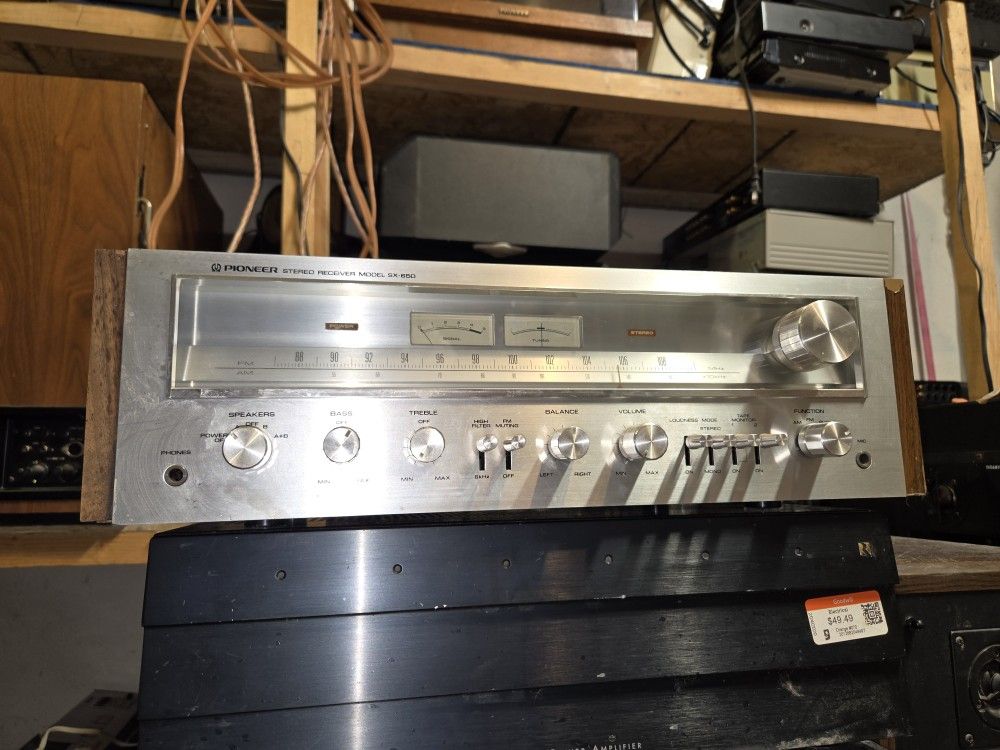 Pioneer SX-650 Vintage Receiver