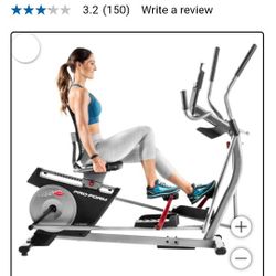 Like new ProForm Hybrid XT Elite Trainer. Sells at costco for $400 plus tax.