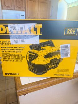 DEWALT DCV580H 20V 2-Gallon Wet-Dry Vacuum